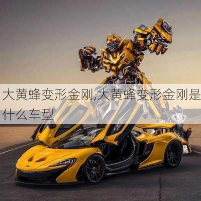 大黄蜂变形金刚,大黄蜂变形金刚是什么车型