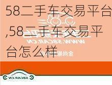 58二手车交易平台,58二手车交易平台怎么样