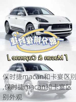 保时捷macan和卡宴区别,保时捷macan和卡宴区别外观