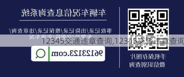 12345交通违章查询,12345交警违章查询