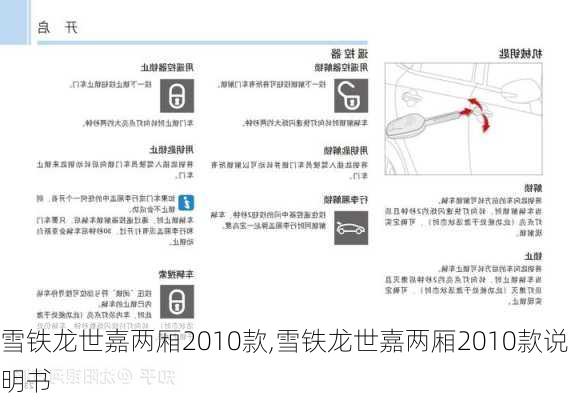 雪铁龙世嘉两厢2010款,雪铁龙世嘉两厢2010款说明书