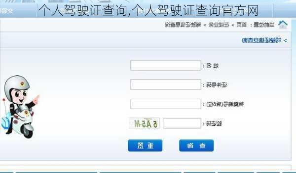 个人驾驶证查询,个人驾驶证查询官方网