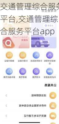 交通管理综合服务平台,交通管理综合服务平台app