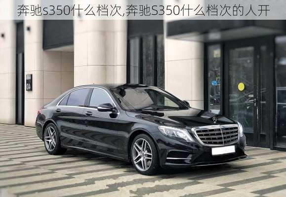 奔驰s350什么档次,奔驰S350什么档次的人开