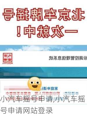 小汽车摇号申请,小汽车摇号申请网站登录