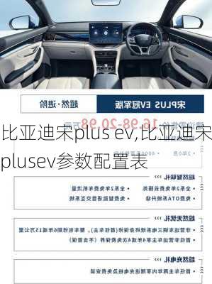 比亚迪宋plus ev,比亚迪宋plusev参数配置表