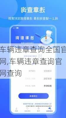 车辆违章查询全国官网,车辆违章查询官网查询