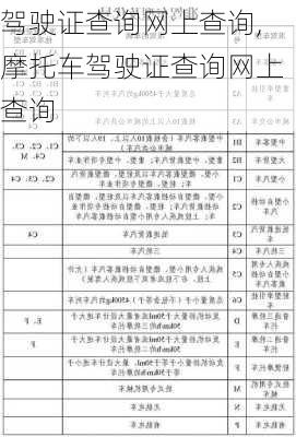 驾驶证查询网上查询,摩托车驾驶证查询网上查询