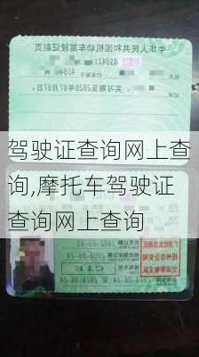 驾驶证查询网上查询,摩托车驾驶证查询网上查询