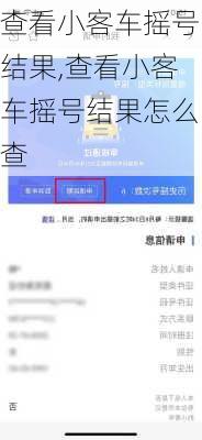 查看小客车摇号结果,查看小客车摇号结果怎么查