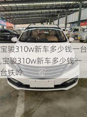 宝骏310w新车多少钱一台,宝骏310w新车多少钱一台铁岭